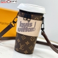 Louis Vuitton Coffee Cup Shaped Mini Bag with Strap Monogram Canvas/Nude