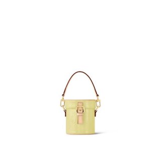 Louis Vuitton Astor Mini Bag in Monogram Vernis Leather M24099 Chic Pink/Yellow New LV Remix